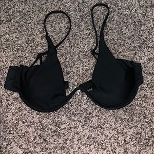 Zaful black bikini top wire